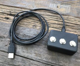 ButtonBox: 3 USB Sneltoetsen voor Teams/Skype/Discord (Win/Linux)